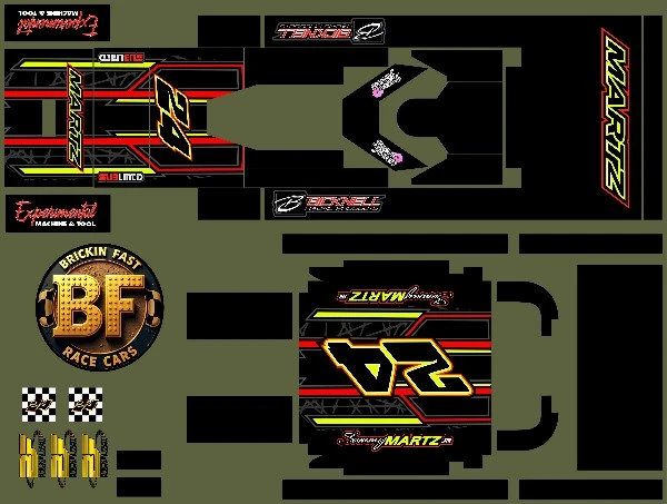 Brickin Fast NorthEast Modified – Sammy Martz Jr 2025 Premio - Image 3